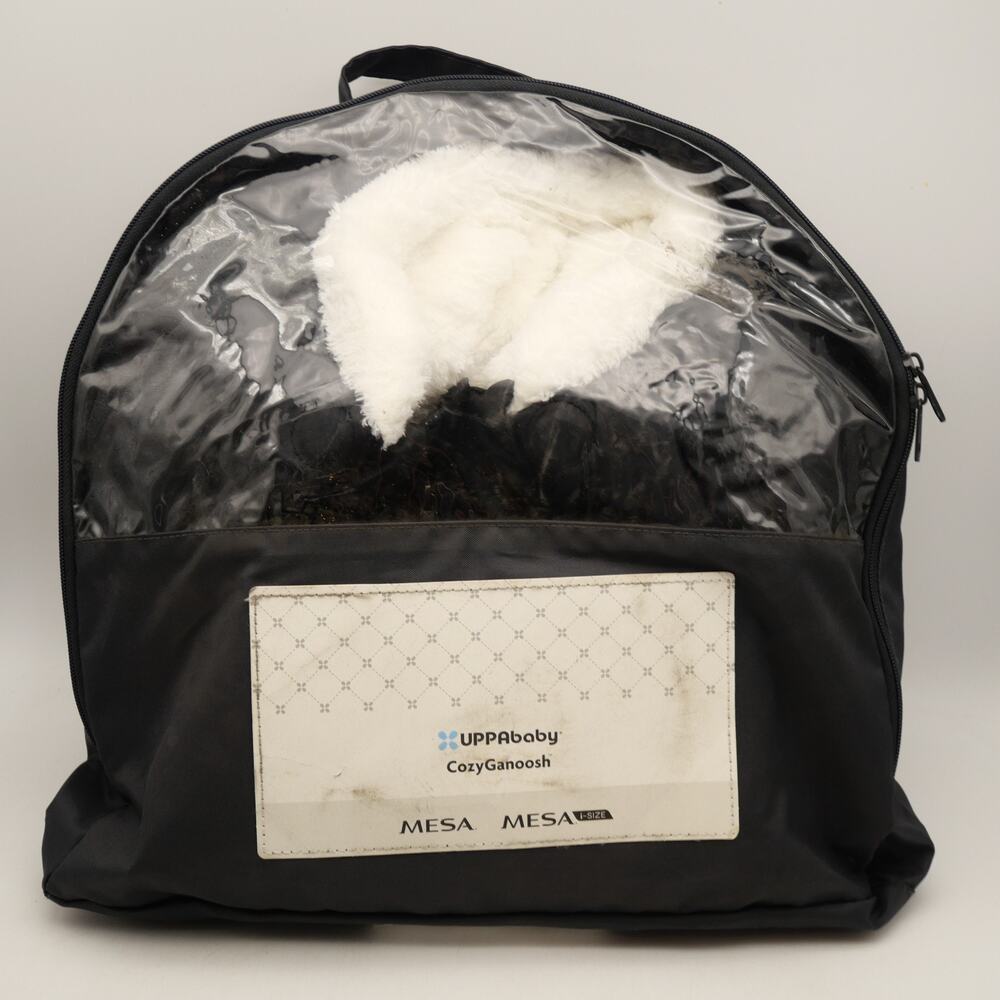 UPPAbaby CozyGanoosh Aria Mesa Infant Seat Cover Weather Proof Jake Black NEW